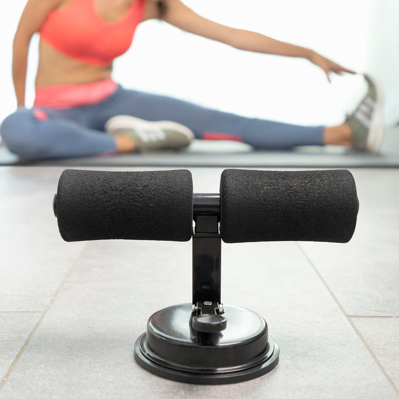 Laden Sie das Bild in Galerie -Viewer, Sit-up Bar for Abdominals with Suction Pad and Exercise Guide CoreUp