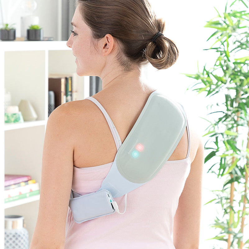 Laden Sie das Bild in Galerie -Viewer, Rechargeable Wireless Massage and Heat Belt Beldisse InnovaGoods