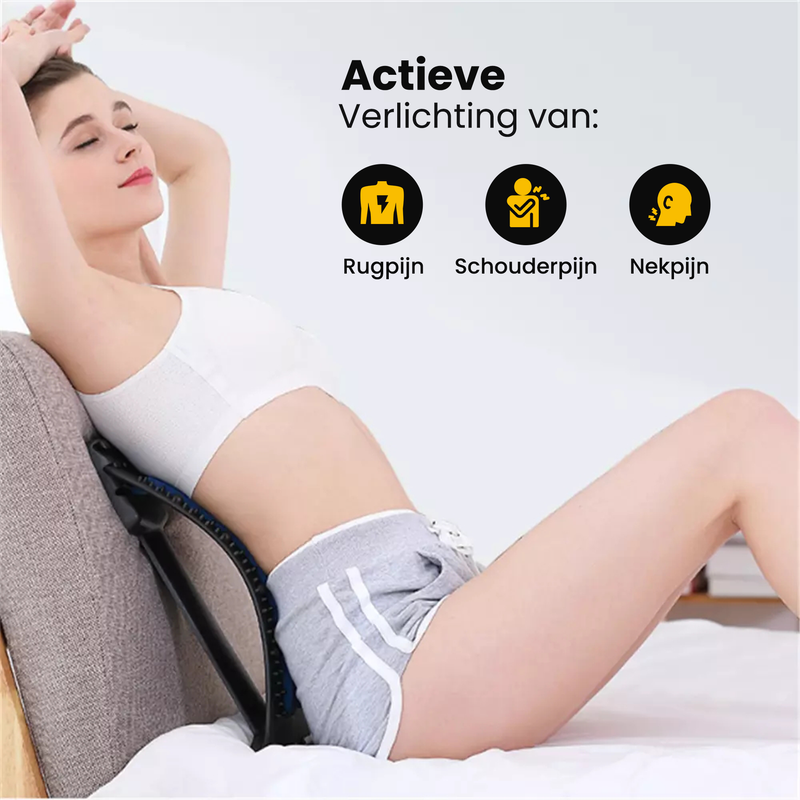 Laden Sie das Bild in Galerie -Viewer, Bolusso Backstretcher For Back Pain Adjustable Backstretcher