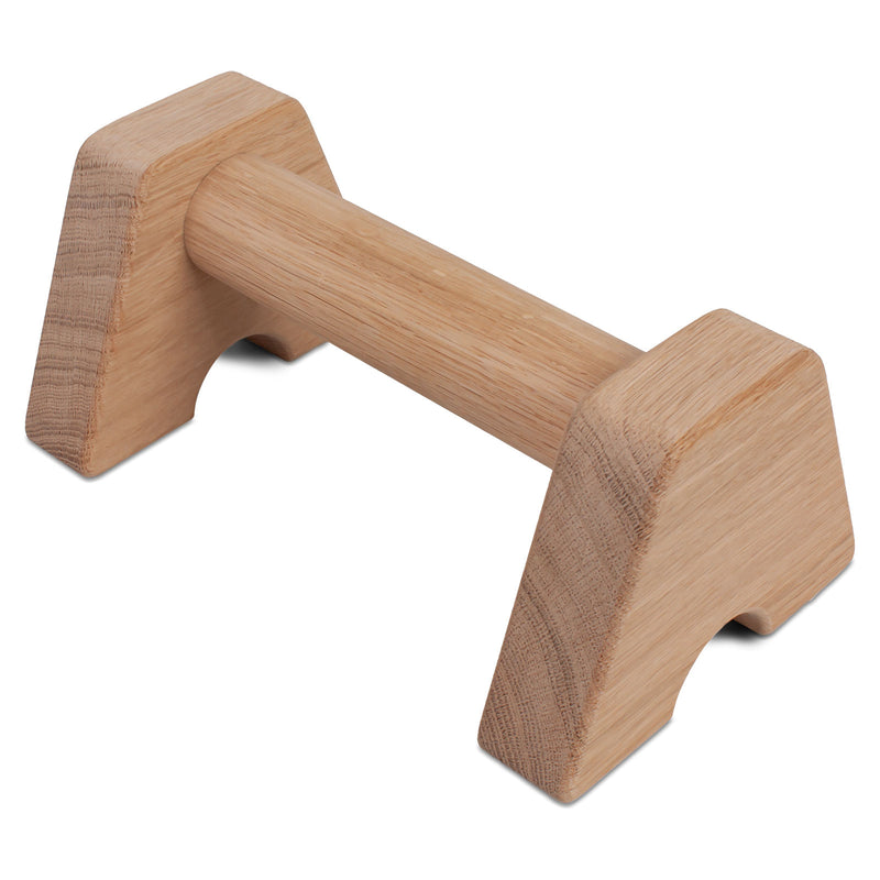 Laden Sie das Bild in Galerie -Viewer, Oak parallettes for push-ups and street workout - set of 2