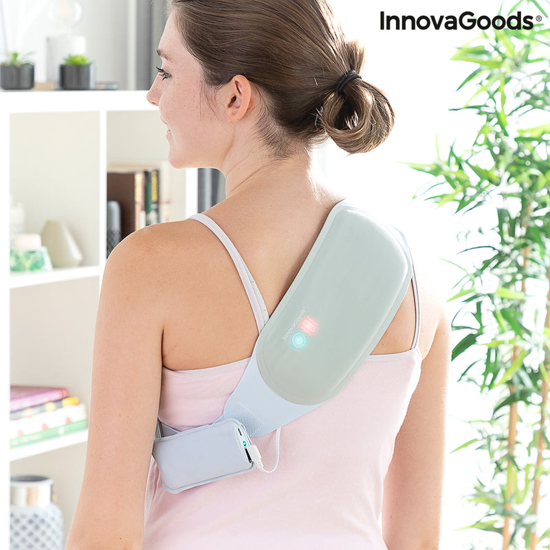 Laden Sie das Bild in Galerie -Viewer, Rechargeable Wireless Massage and Heat Belt Beldisse InnovaGoods
