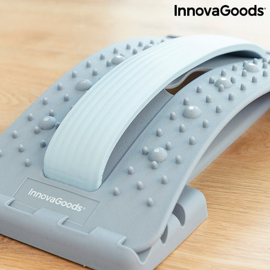 Lumbar Corrector, Stretcher and Support with Pressure and Magnetic