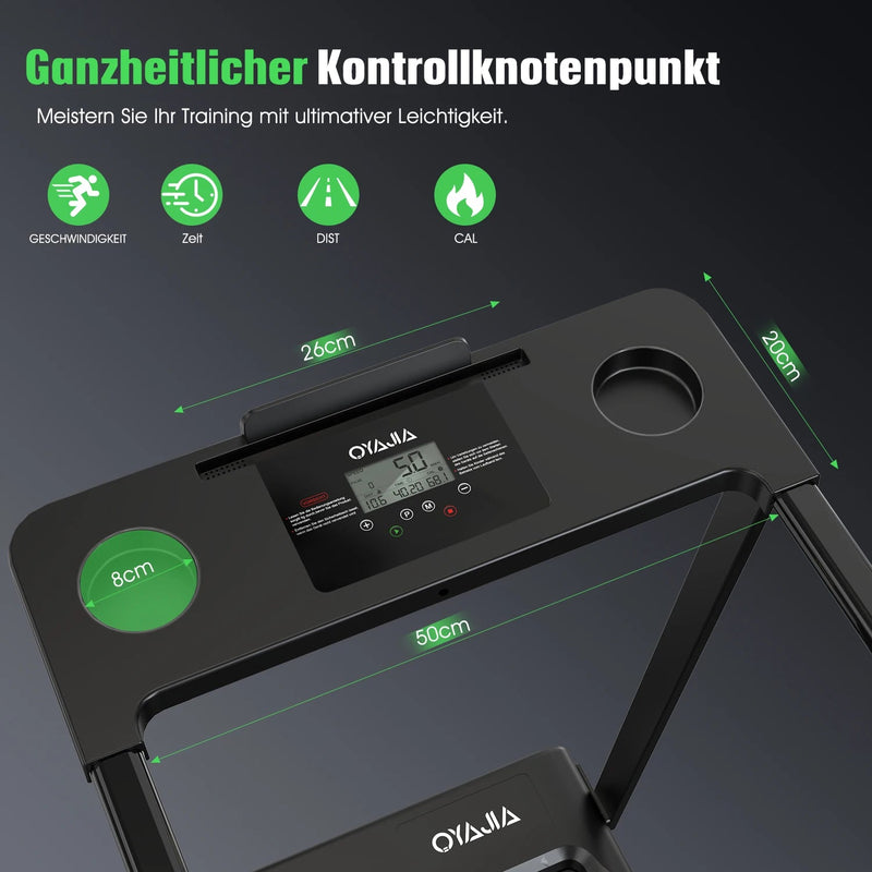 Laden Sie das Bild in Galerie -Viewer, Treadmill Walking Pad for Home 3in1 Folding Under Desk Treadmill 2.5HP
