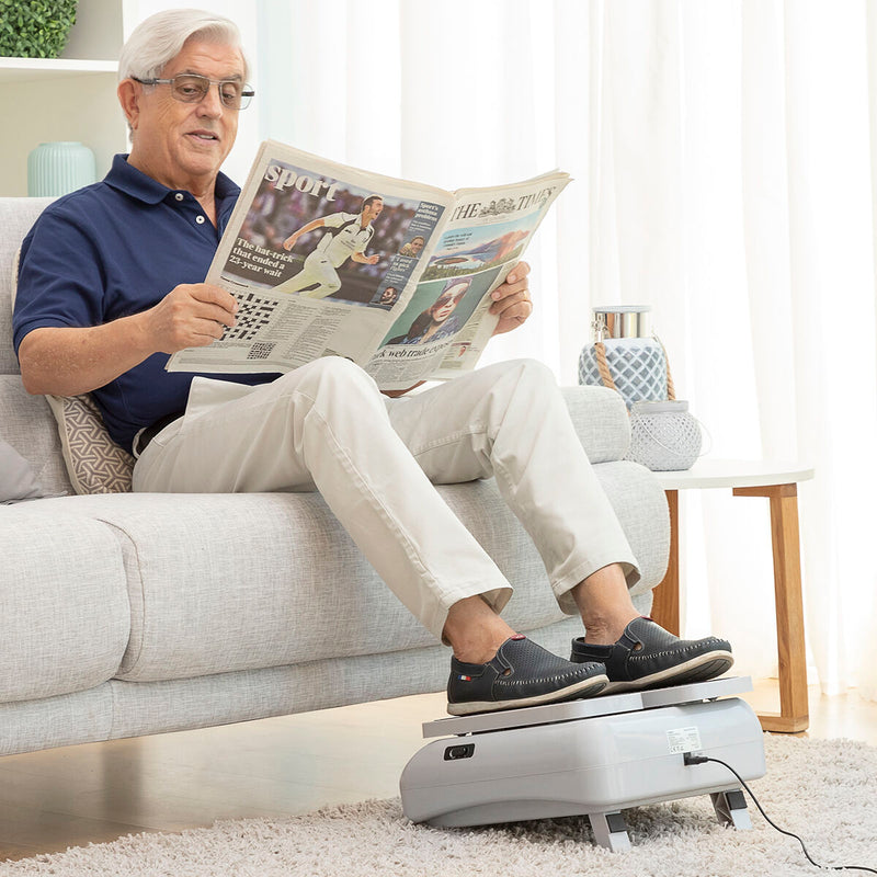 Laden Sie das Bild in Galerie -Viewer, Passive Leg Exerciser for Walking While Seated Trekker InnovaGoods
