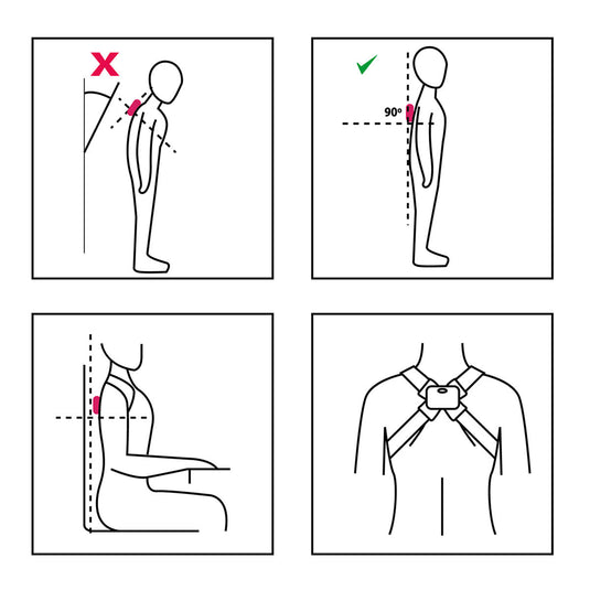 Intelligenter Haltungstrainer mit Vibration Viback