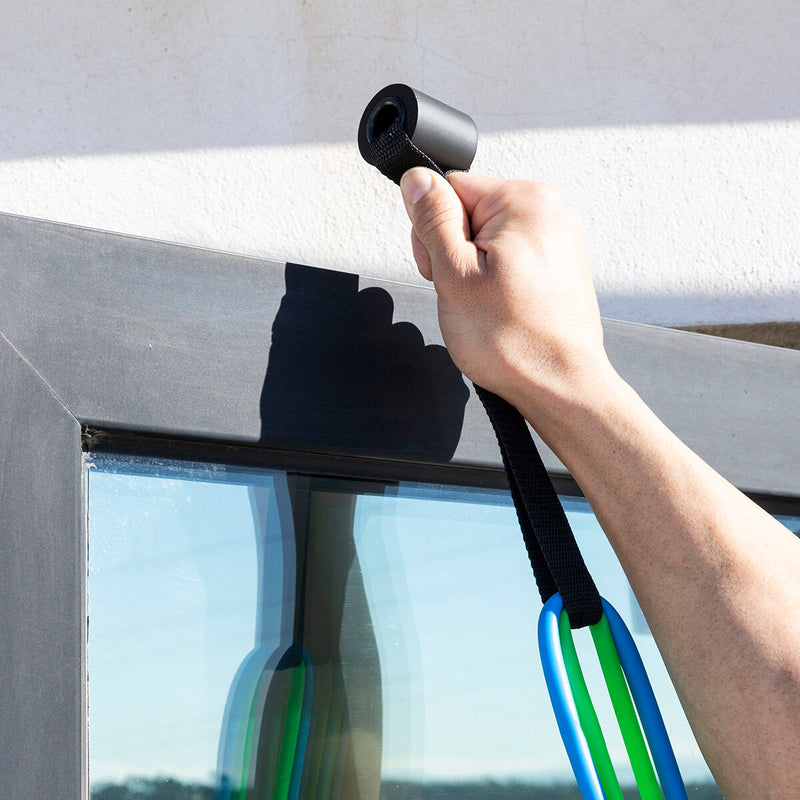 Laden Sie das Bild in Galerie -Viewer, Set of Resistance Bands with Accessories and Exercise Guide Tribainer
