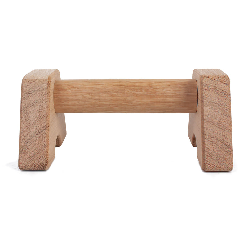 Laden Sie das Bild in Galerie -Viewer, Oak parallettes for push-ups and street workout - set of 2
